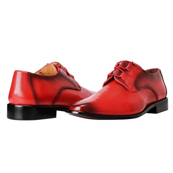 Blacktown Genuine Leather Oxford Style Dress Shoes - Picture 3 of 4